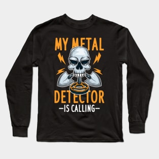 Metal Detecting Long Sleeve T-Shirt